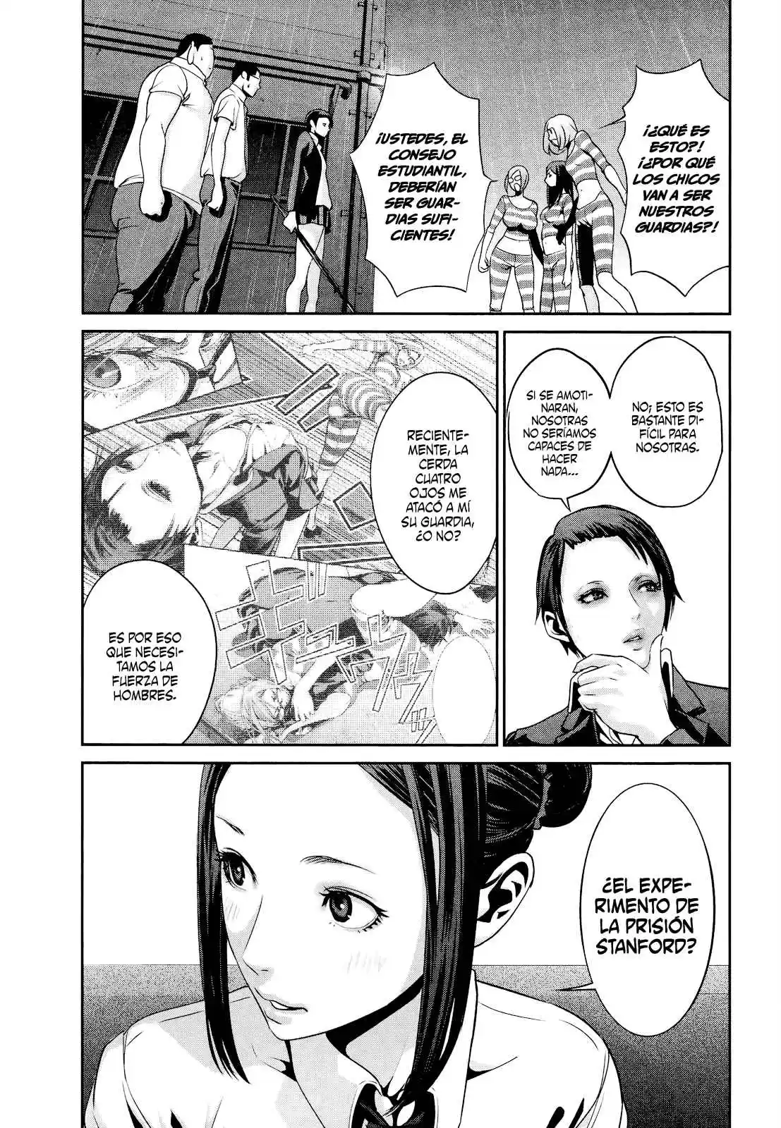 Prison School Capitulo 92: ¿Deberíamos hacer Guardia? página 4