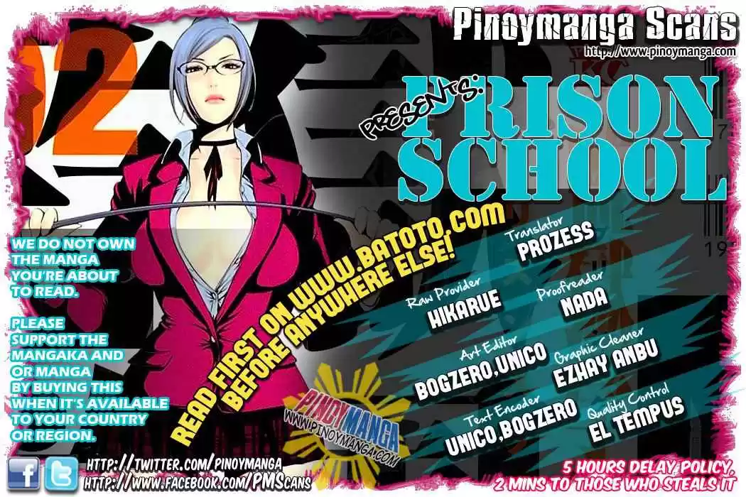 Prison School Capitulo 15: Secreto en la Prisión página 1