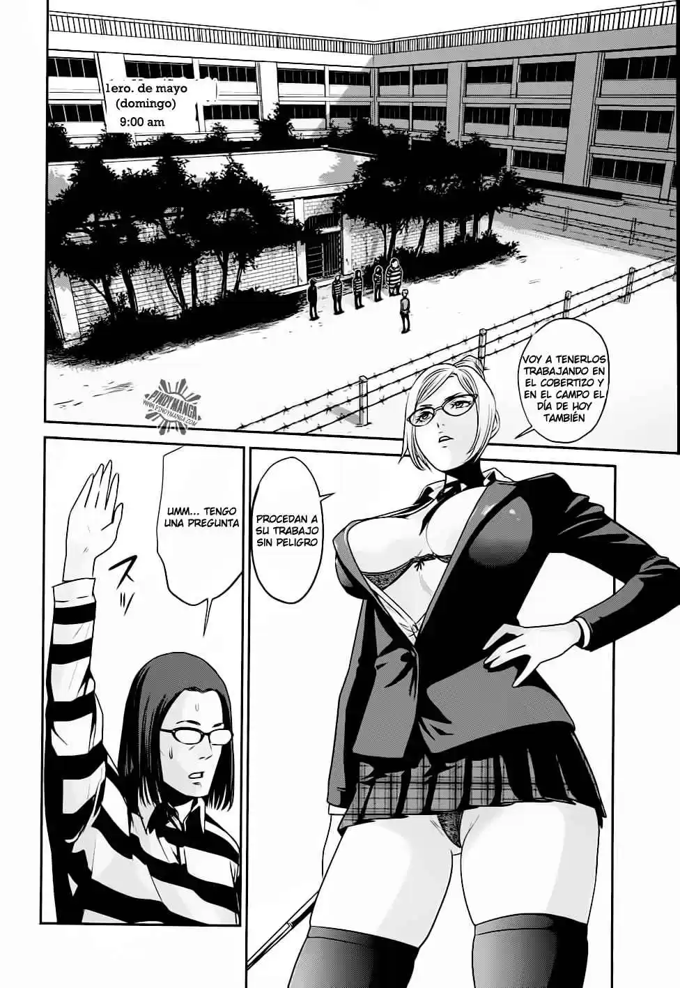 Prison School Capitulo 15: Secreto en la Prisión página 3