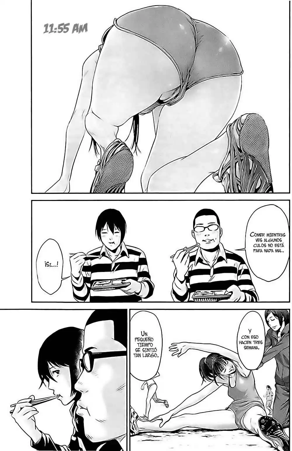 Prison School Capitulo 24: Expreso de Media Noche página 12