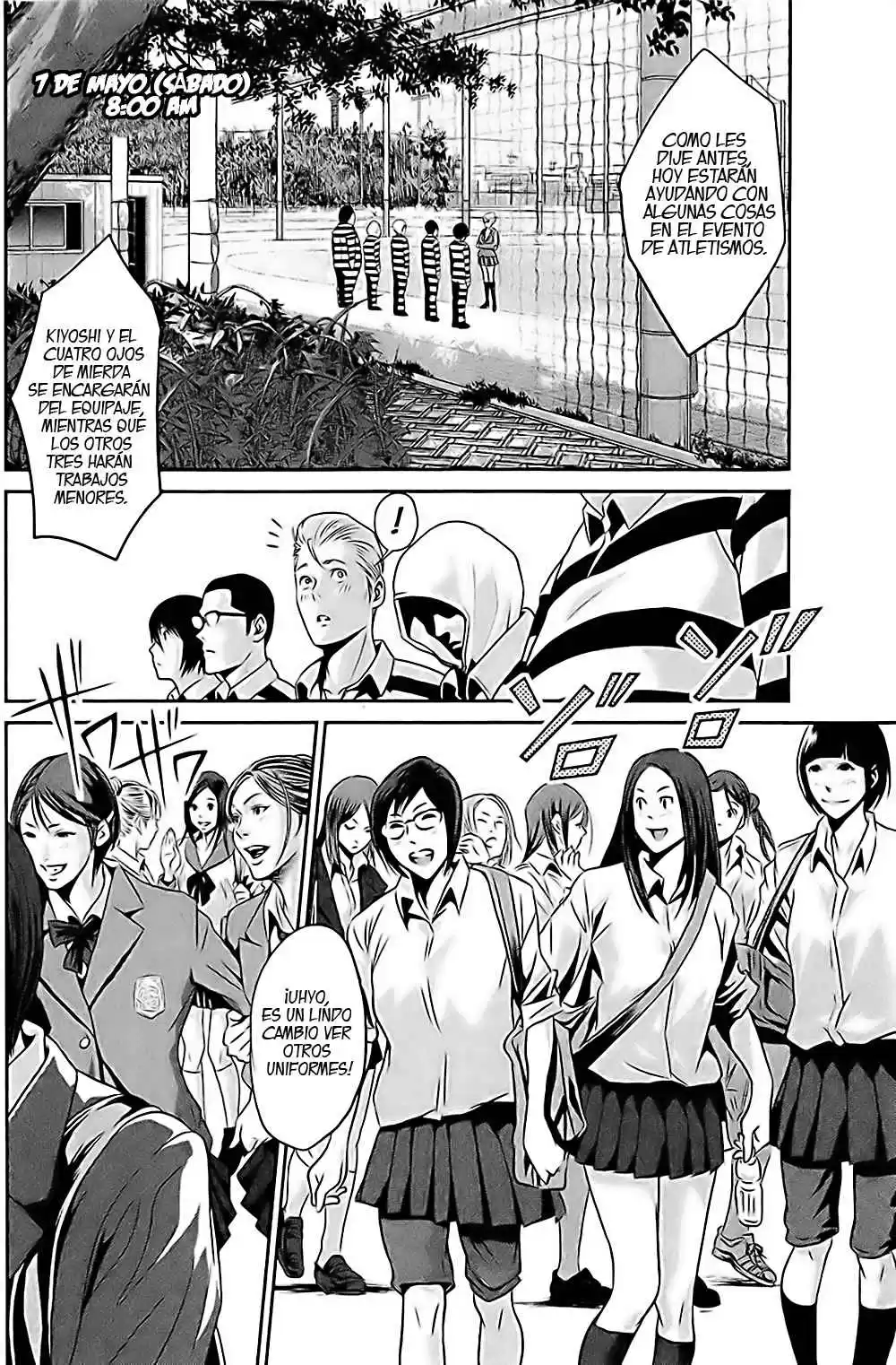 Prison School Capitulo 24: Expreso de Media Noche página 5