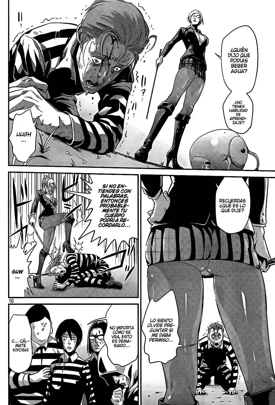 Prison School Capitulo 4: Se Adhieren a la Barricada página 10