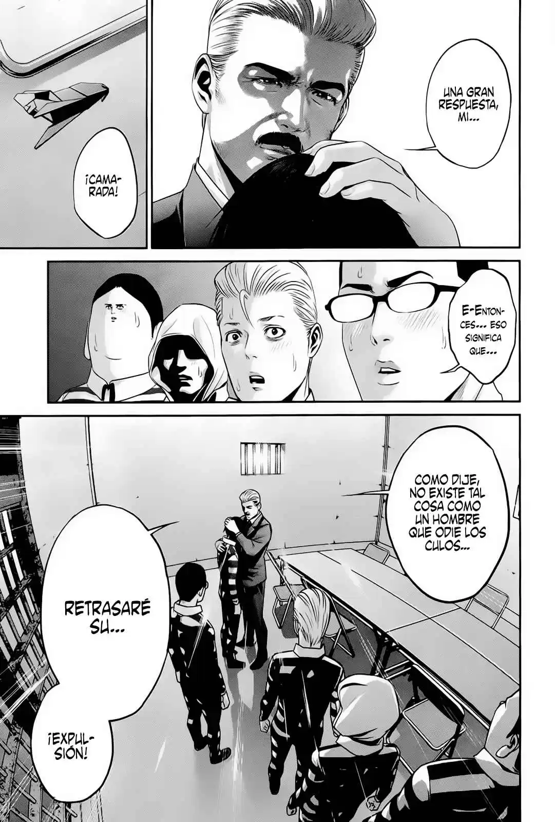 Prison School Capitulo 68: ¡Qué Increíble que es el Culo en la Vida! página 8