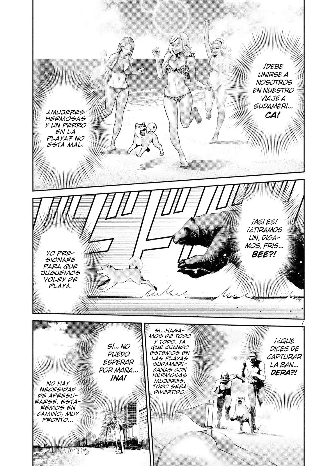 Prison School Capitulo 233: Infierno en la tierra página 8