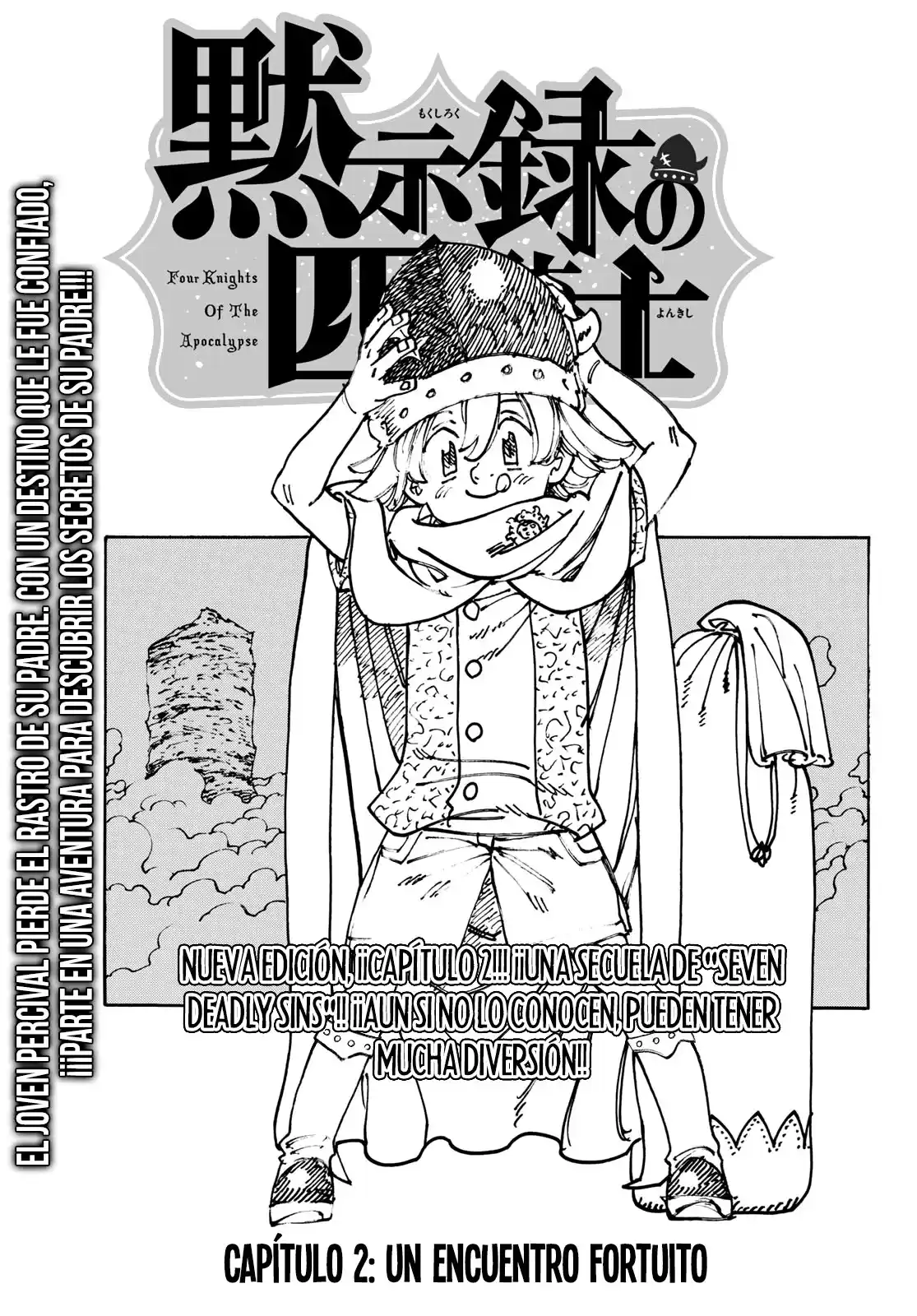 Mokushiroku no Yonkishi Capitulo 2: Un encuentro fortuito página 4