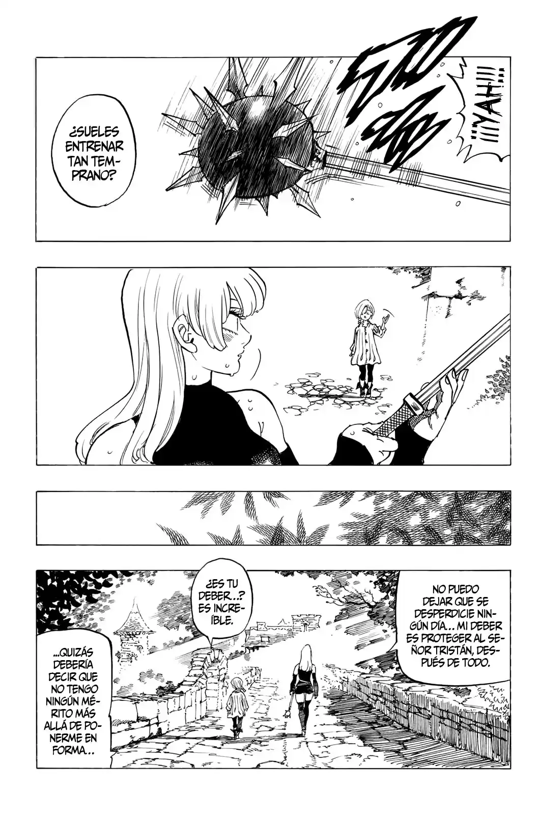 Mokushiroku no Yonkishi Capitulo 82: Todos y cada uno de los conflictos. página 4