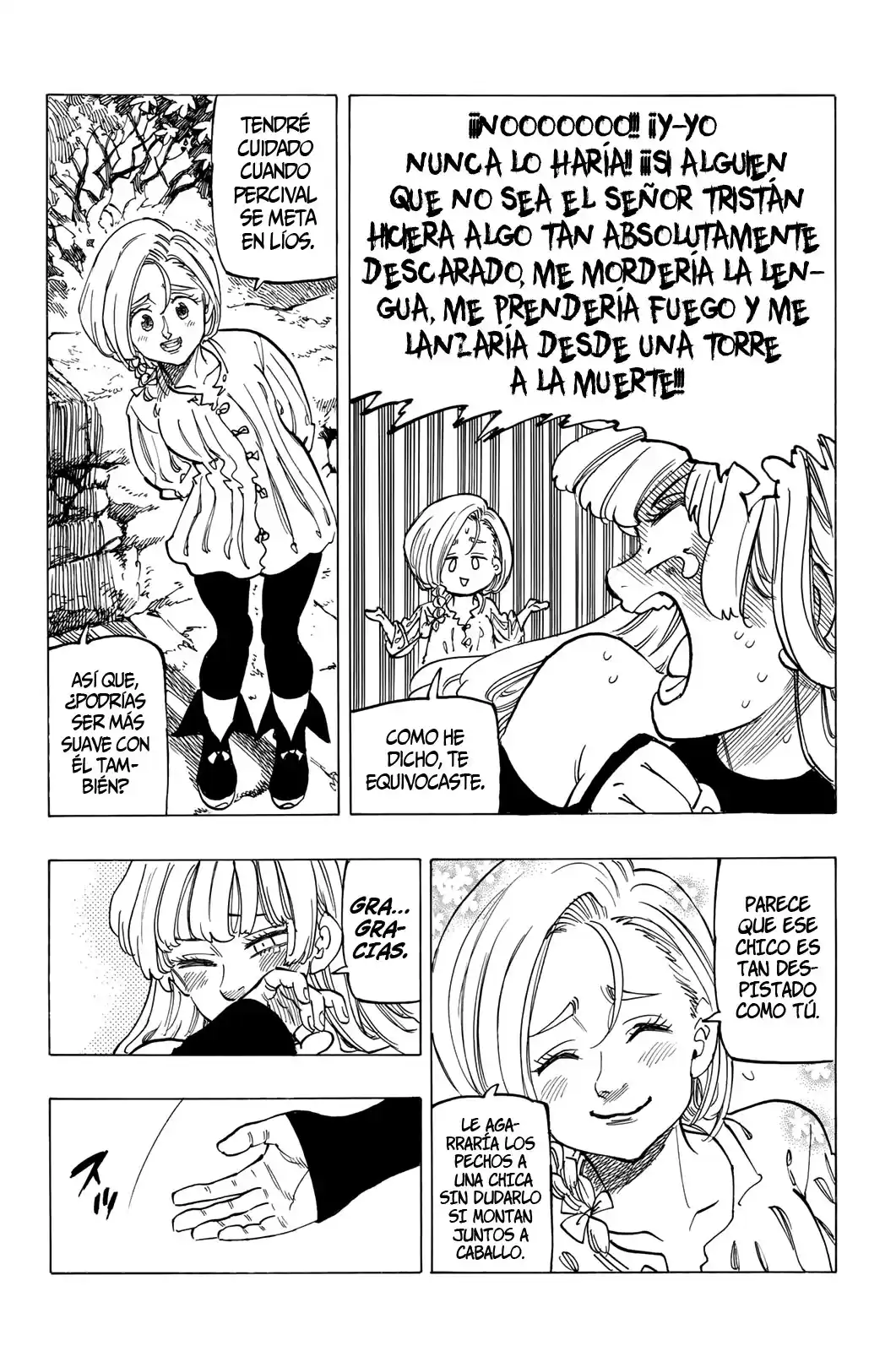 Mokushiroku no Yonkishi Capitulo 82: Todos y cada uno de los conflictos. página 7