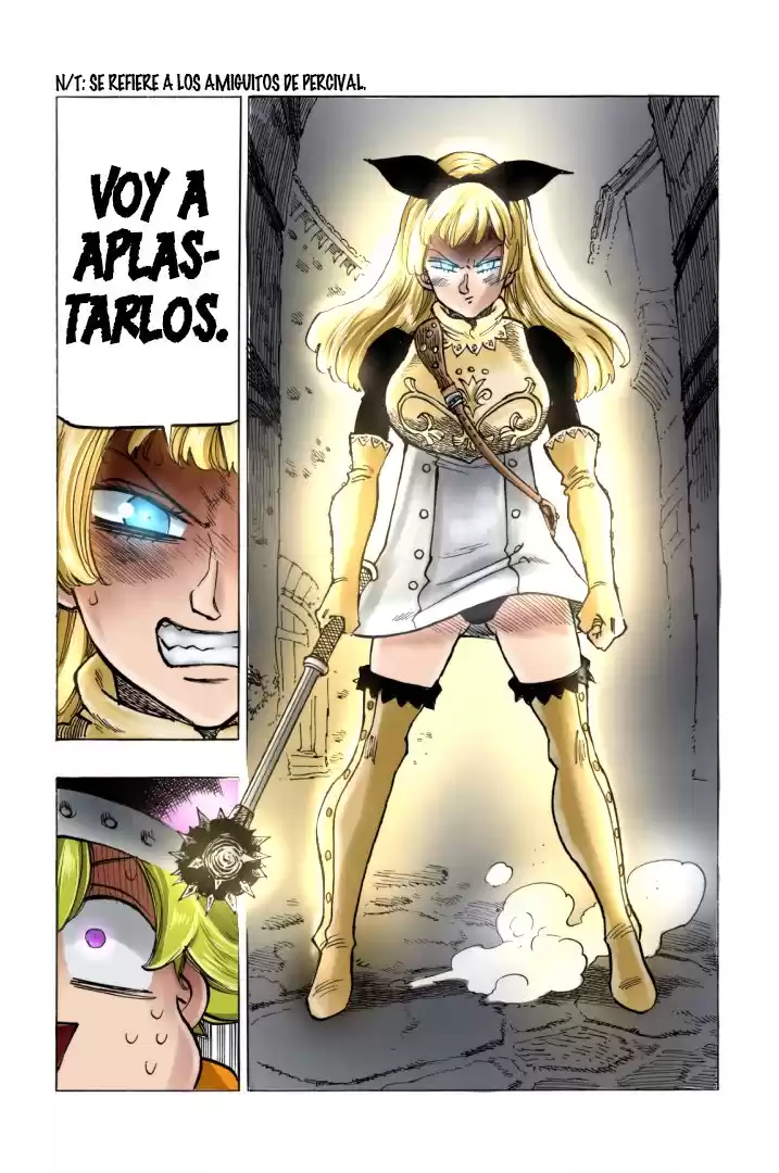 Mokushiroku no Yonkishi Capitulo 53.5: Triple problema (FAN-COLOR) página 10