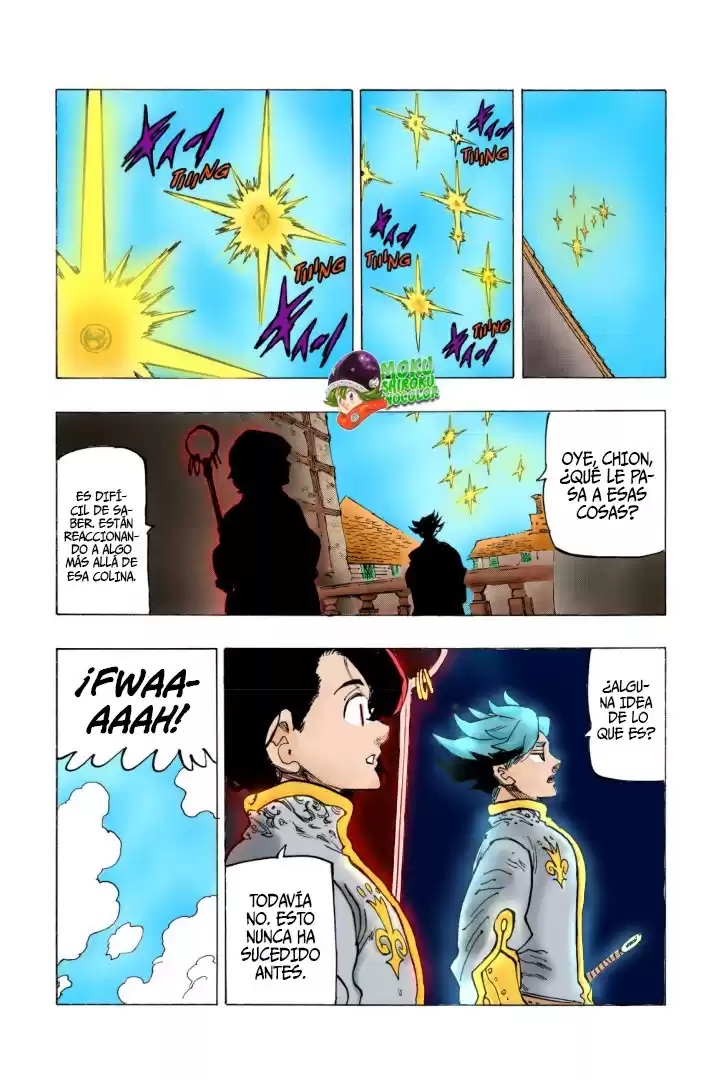 Mokushiroku no Yonkishi Capitulo 53.5: Triple problema (FAN-COLOR) página 11