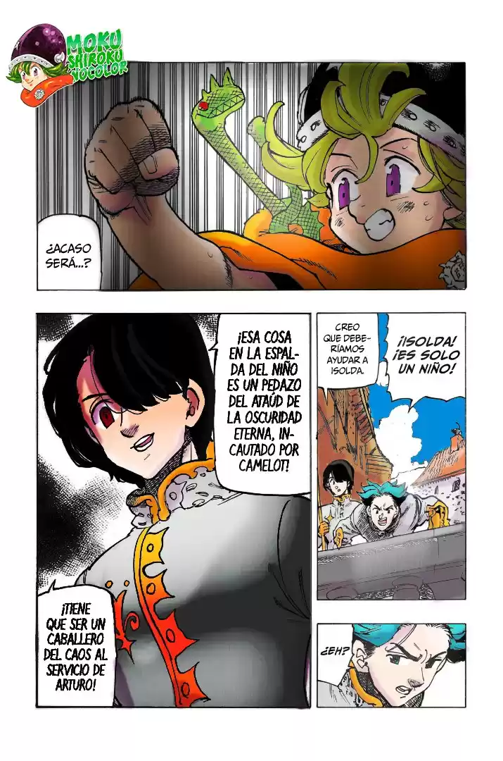 Mokushiroku no Yonkishi Capitulo 53.5: Triple problema (FAN-COLOR) página 13