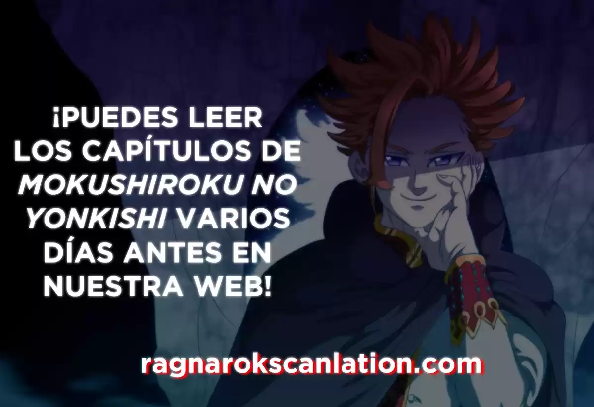 Mokushiroku no Yonkishi Capitulo 55.5: Aviso página 1