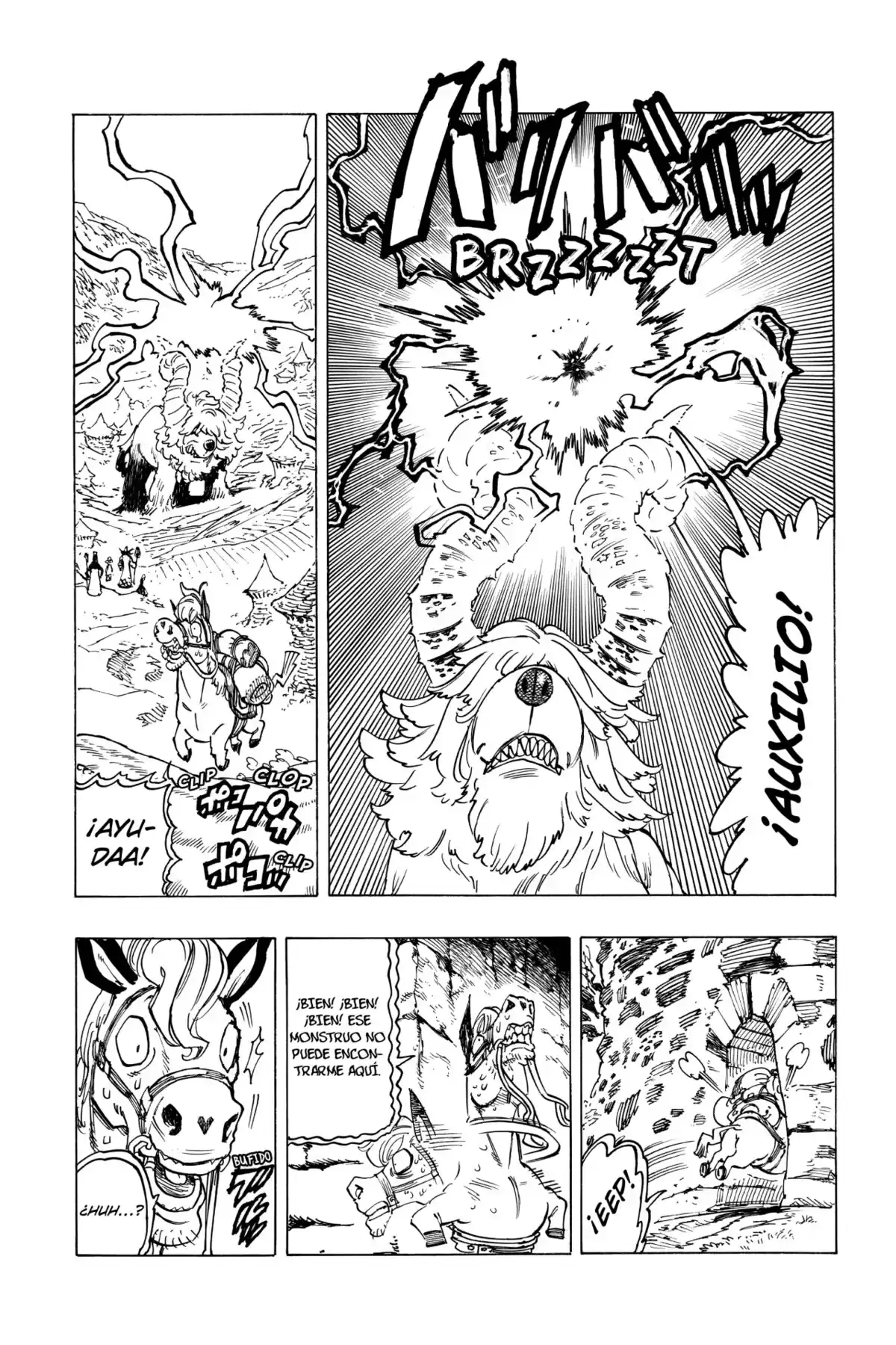 Mokushiroku no Yonkishi Capitulo 36: Cernunnos, la bestia mística página 10