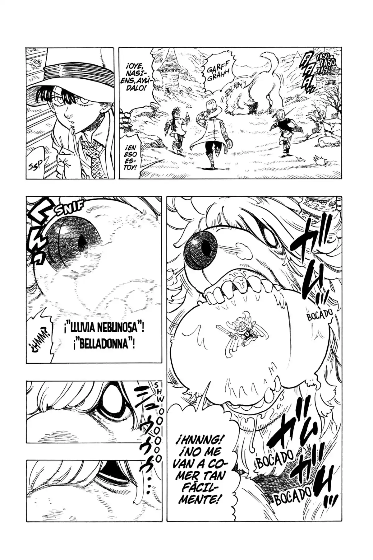 Mokushiroku no Yonkishi Capitulo 37: El acorralado página 7