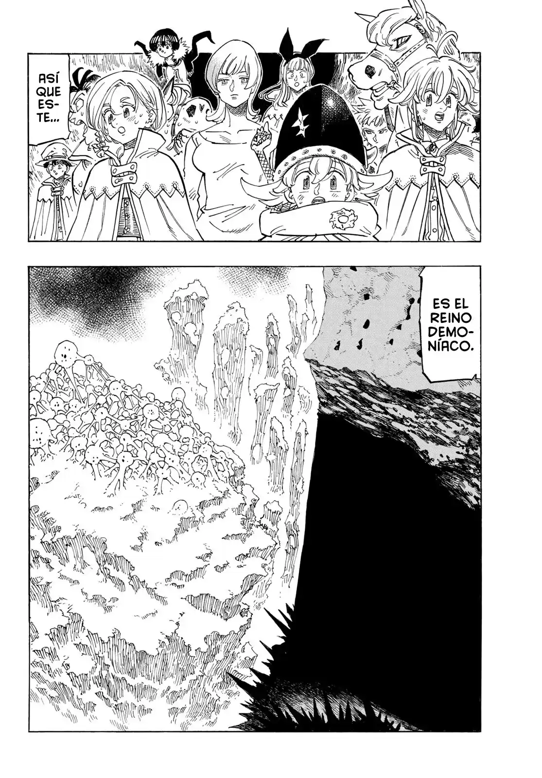 Mokushiroku no Yonkishi Capitulo 104: Intrusión en el Reino Demoníaco página 4