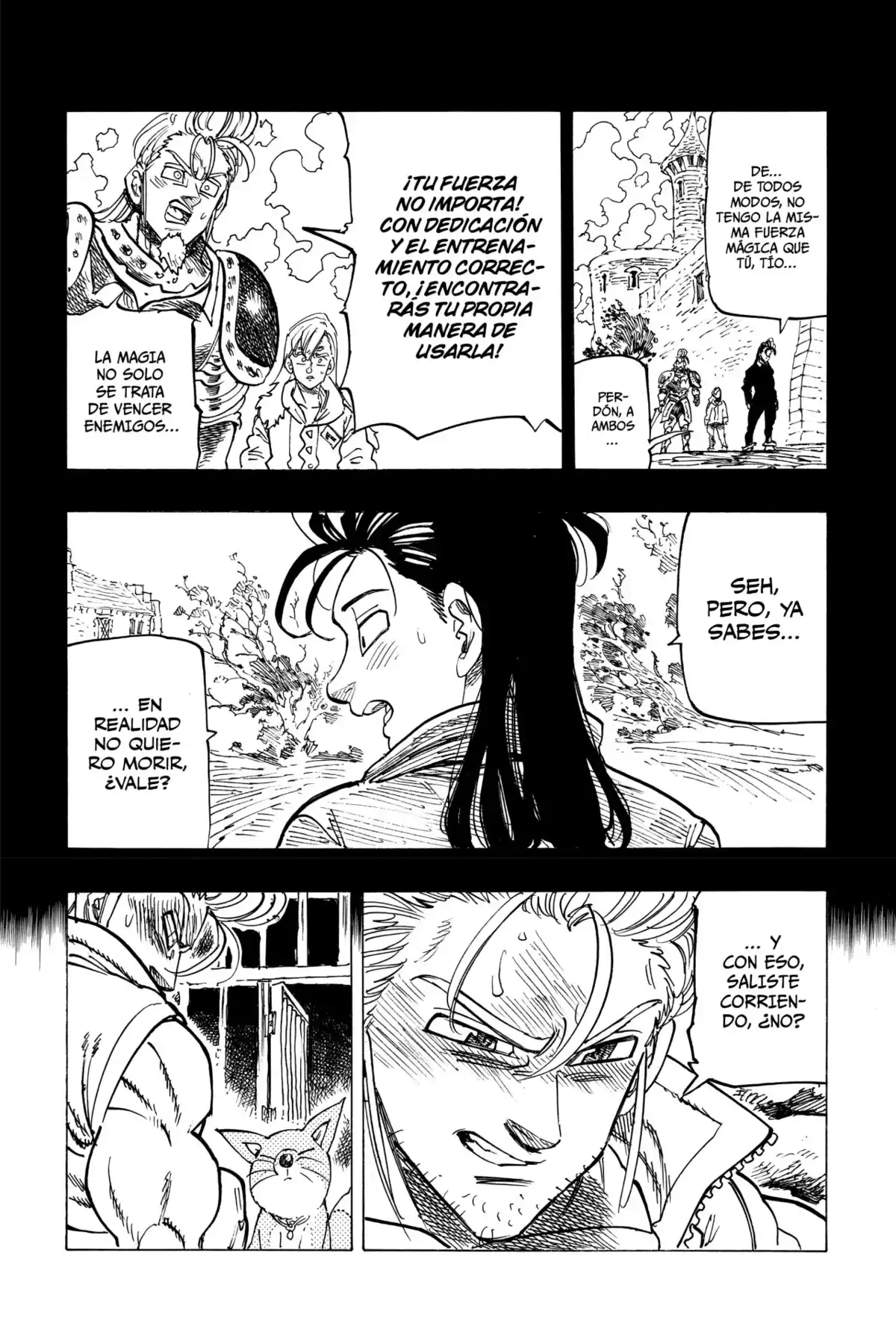 Mokushiroku no Yonkishi Capitulo 29: La determinación de un chico página 10