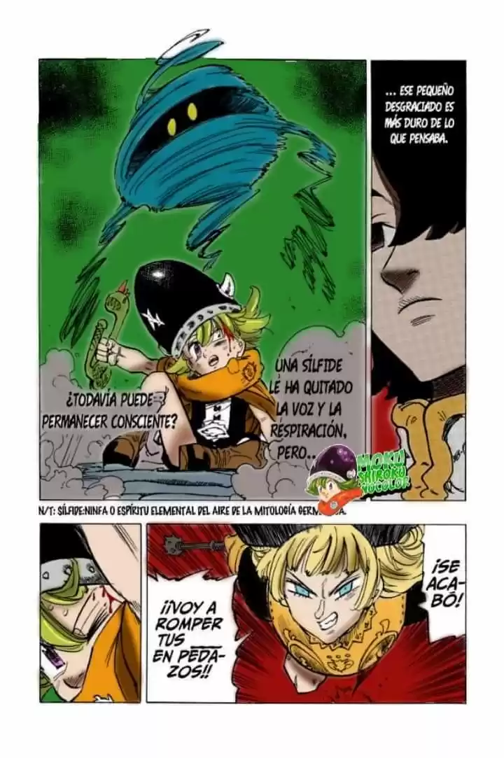 Mokushiroku no Yonkishi Capitulo 54.5: Conspiración (FAN-COLOR) página 6