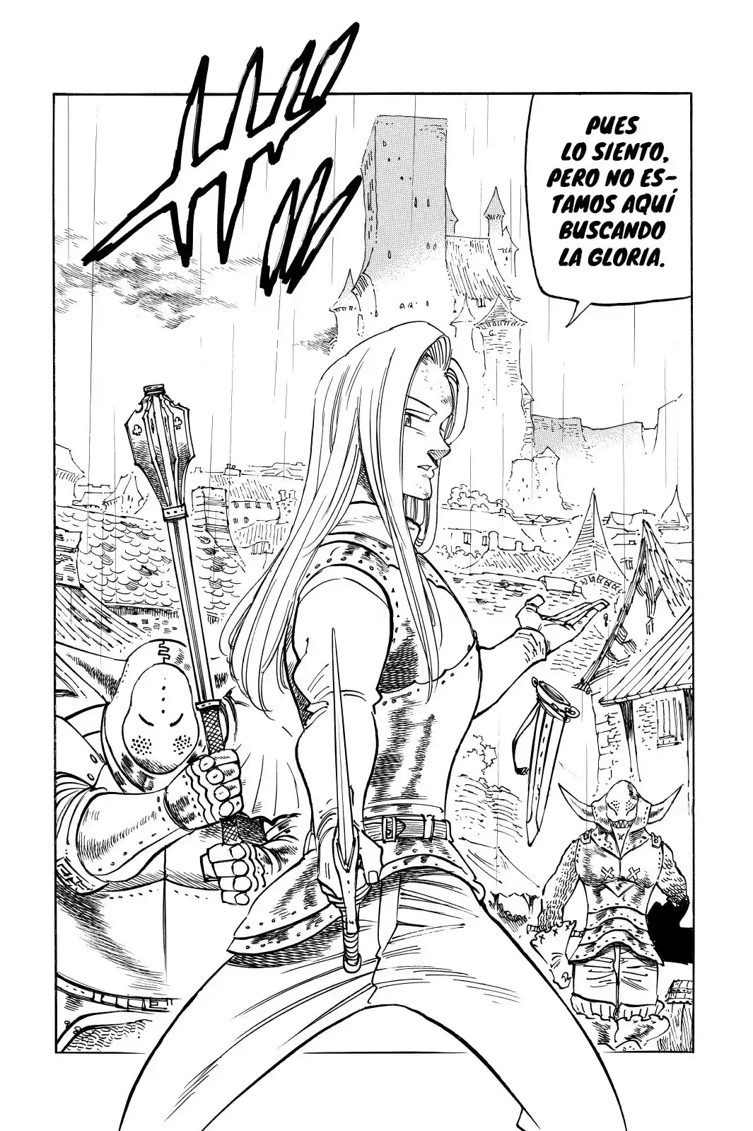 Mokushiroku no Yonkishi Capitulo 60: Liones en llamas página 5