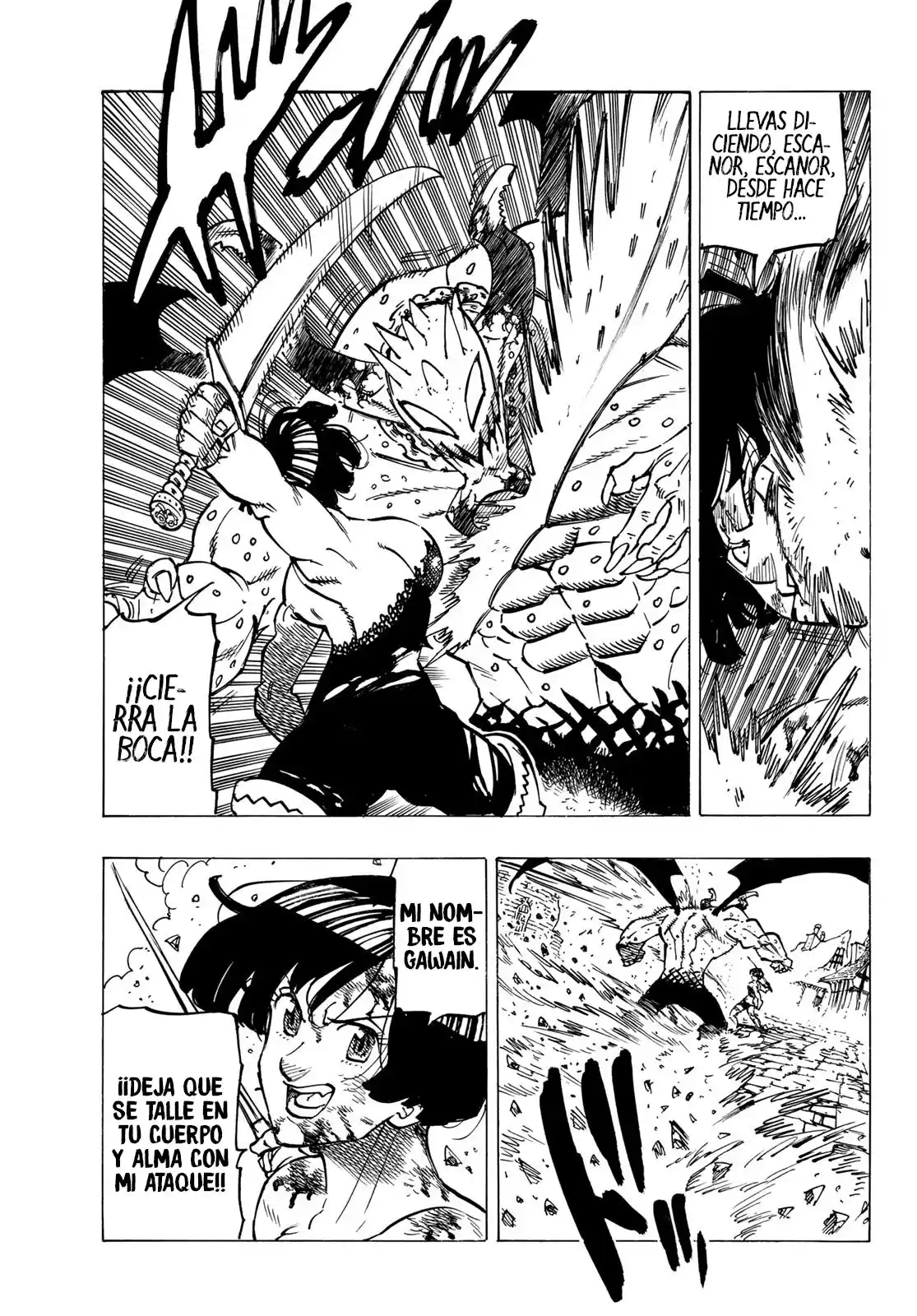 Mokushiroku no Yonkishi Capitulo 67: Caballeros del apocalipsis vs. Sirvientes del caos página 7