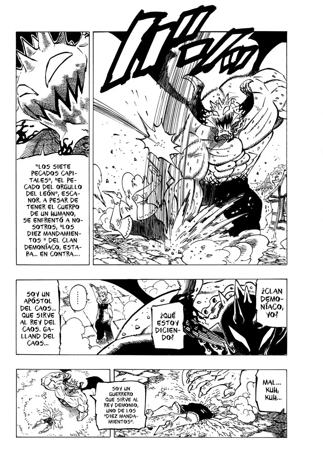 Mokushiroku no Yonkishi Capitulo 67: Caballeros del apocalipsis vs. Sirvientes del caos página 9