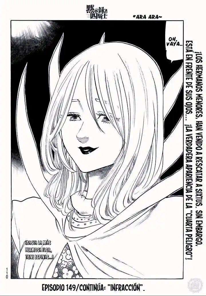 Mokushiroku no Yonkishi Capitulo 148 página 21