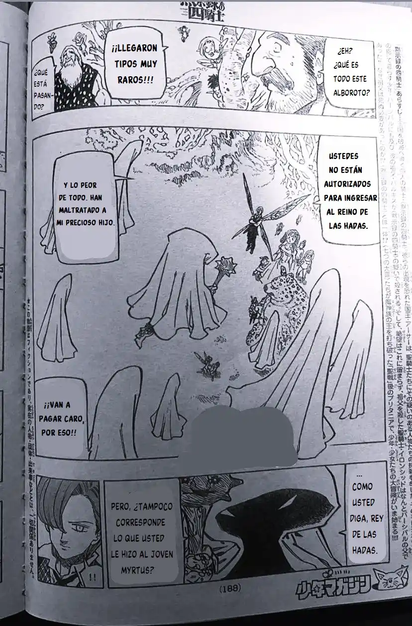 Mokushiroku no Yonkishi Capitulo 145 página 3