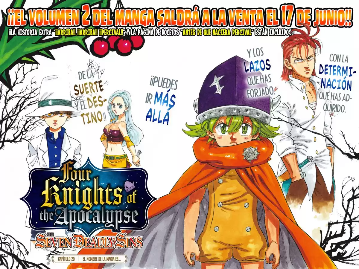 Mokushiroku no Yonkishi Capitulo 20: El nombre de la magia es... página 2