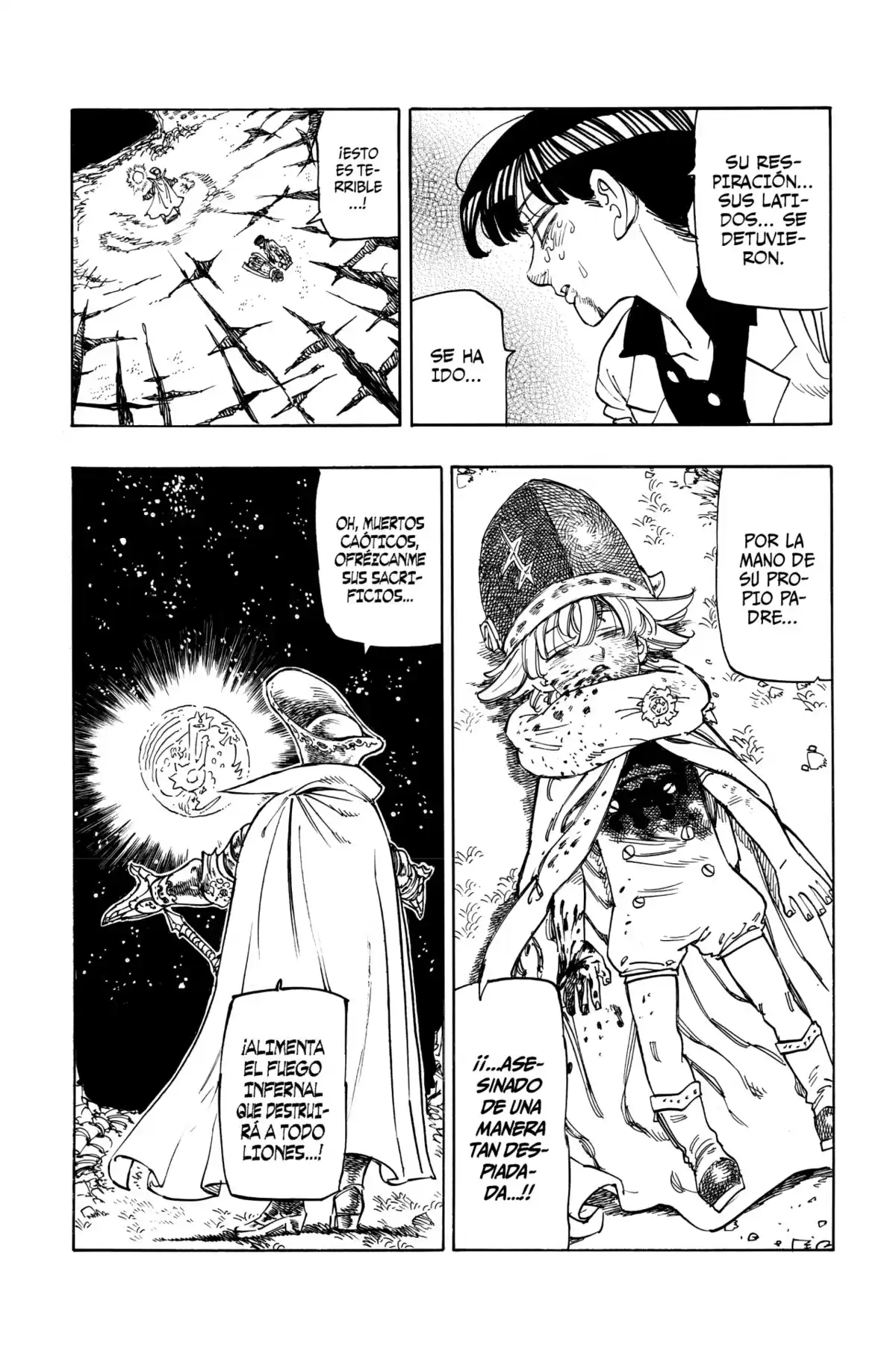 Mokushiroku no Yonkishi Capitulo 20: El nombre de la magia es... página 8