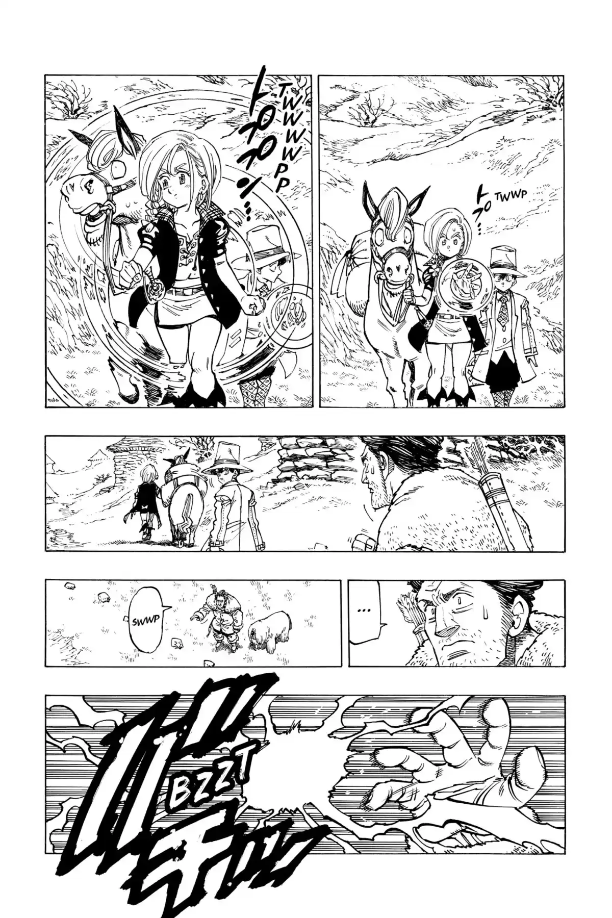 Mokushiroku no Yonkishi Capitulo 34: Verdadera naturaleza expuesta página 3