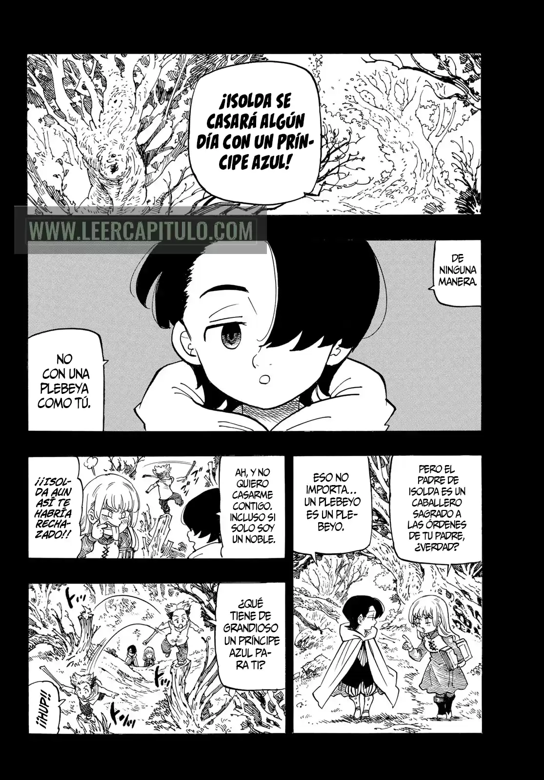 Mokushiroku no Yonkishi Capitulo 99: Las palabras que no pude decir. página 2