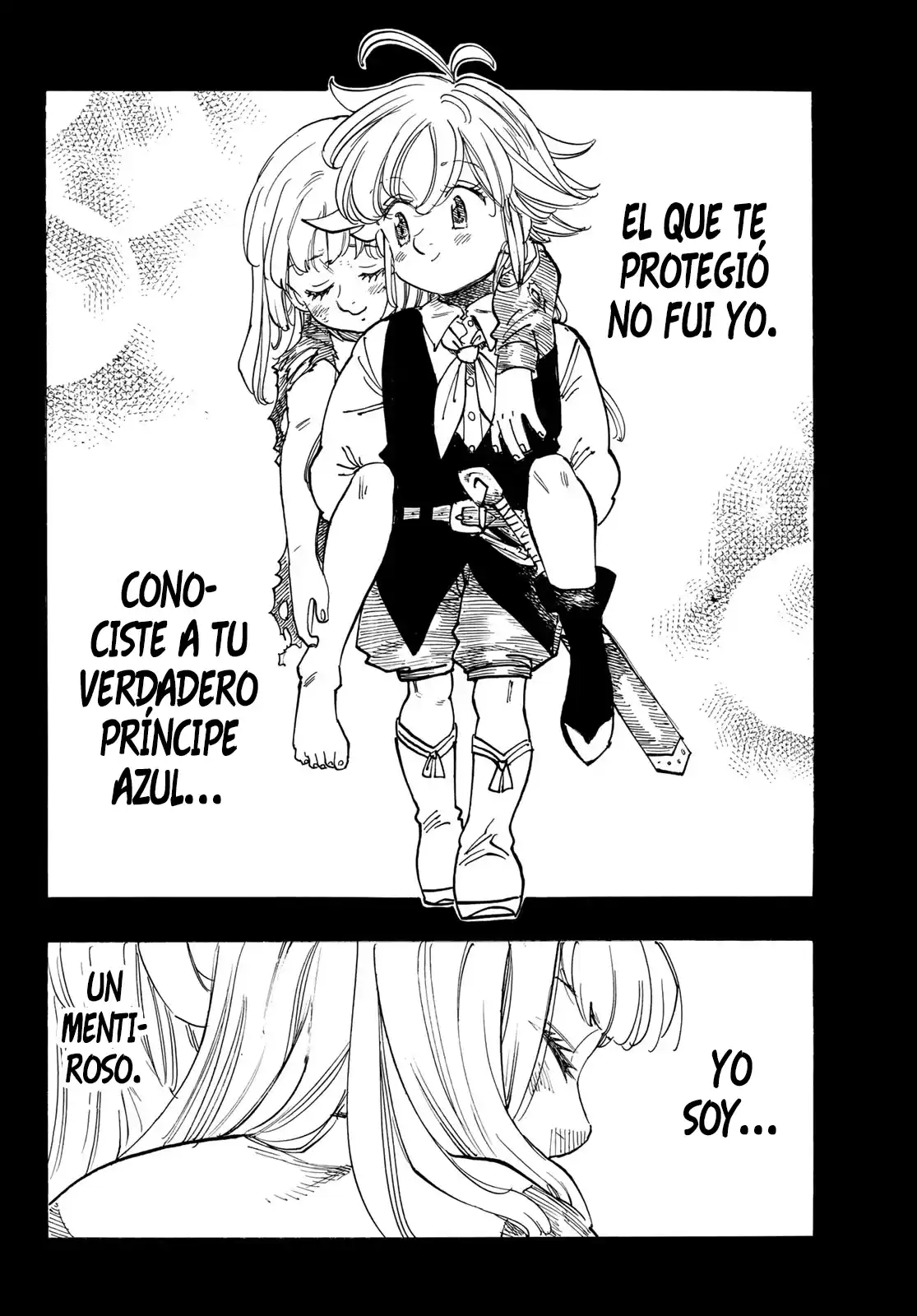 Mokushiroku no Yonkishi Capitulo 99: Las palabras que no pude decir. página 8