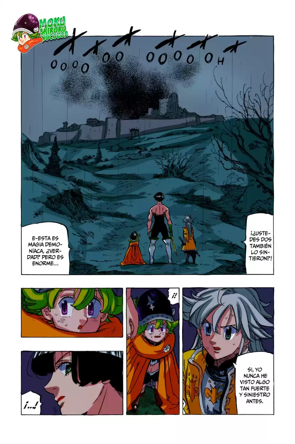 Mokushiroku no Yonkishi Capitulo 65.5: La pesadilla una vez más (FAN-COLOR) página 3