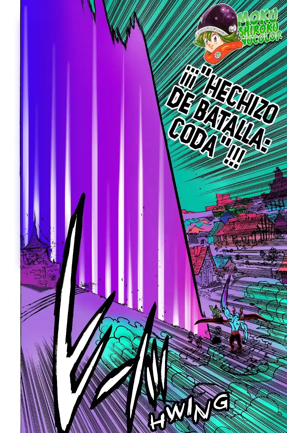 Mokushiroku no Yonkishi Capitulo 65.5: La pesadilla una vez más (FAN-COLOR) página 9