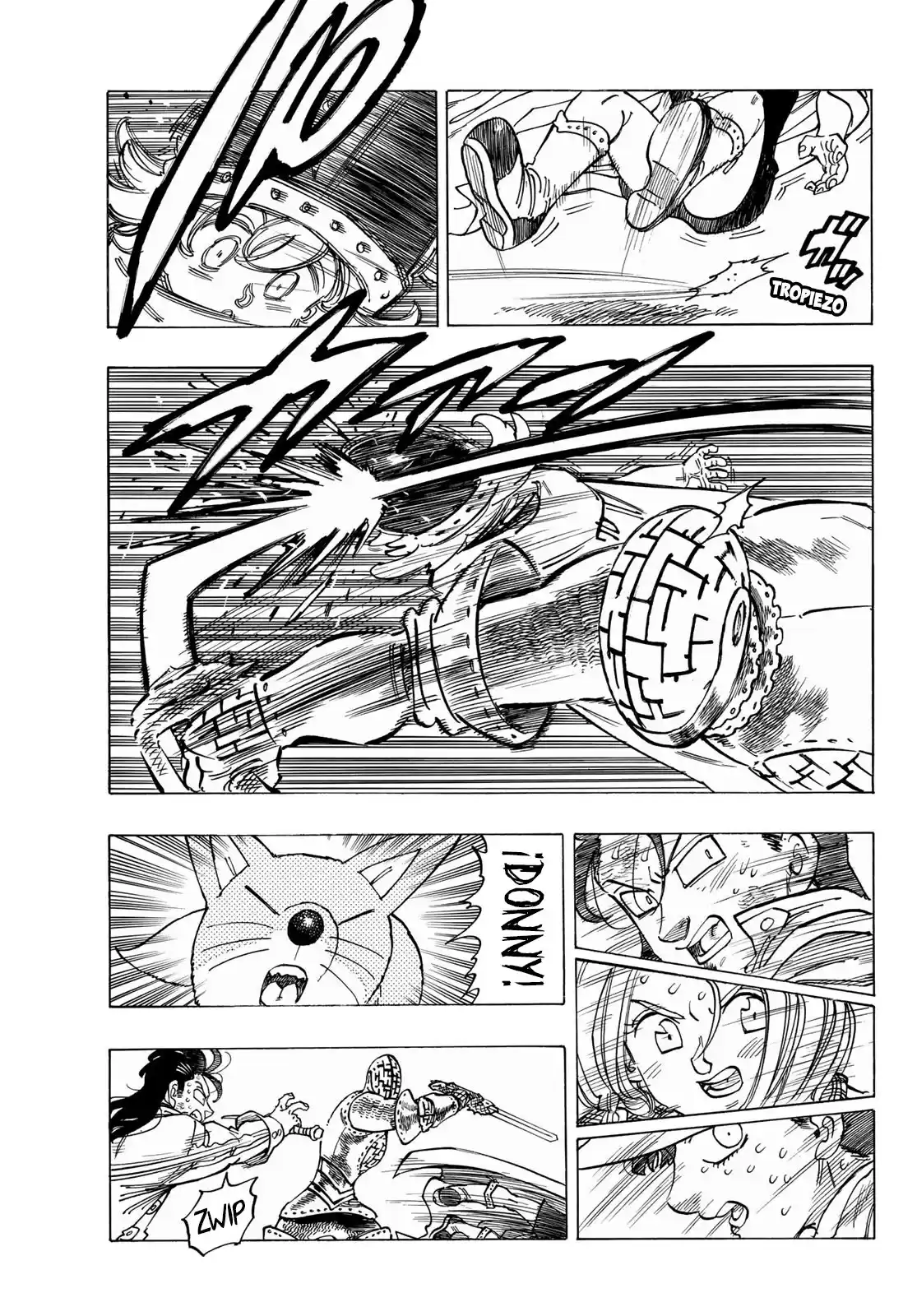 Mokushiroku no Yonkishi Capitulo 47: El último golpe de desesperación página 4