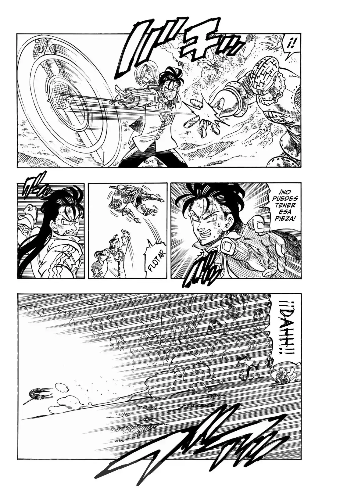 Mokushiroku no Yonkishi Capitulo 47: El último golpe de desesperación página 5