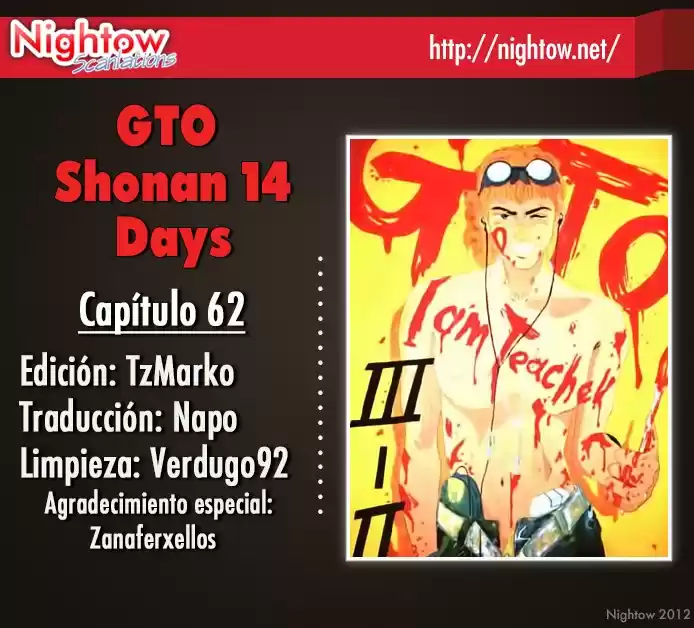 GTO: Shonan 14 Days Capitulo 62 página 2