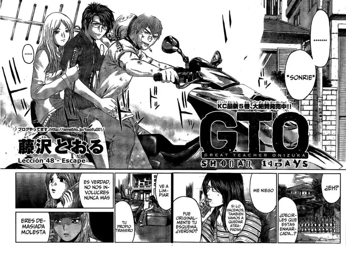 GTO: Shonan 14 Days Capitulo 48 página 6