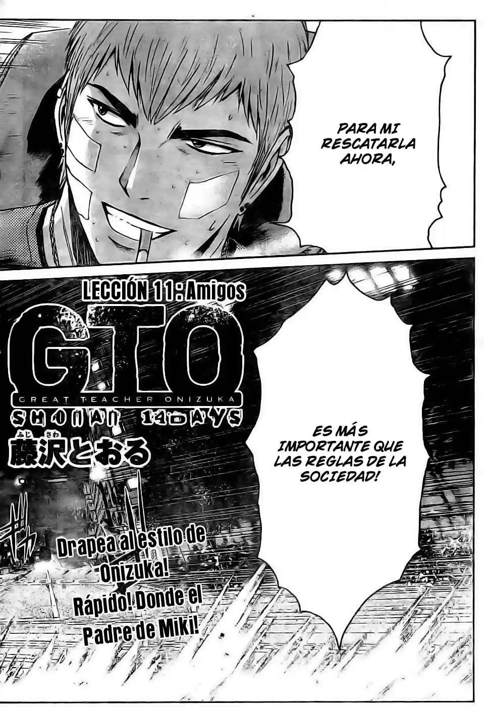 GTO: Shonan 14 Days Capitulo 11 página 3