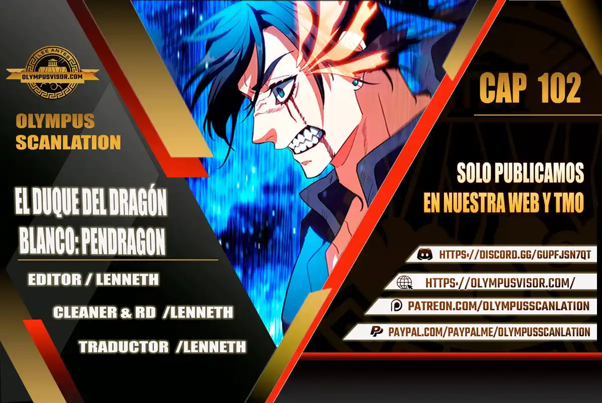 El Duque del dragón blanco: Pendragon Capitulo 102 página 1