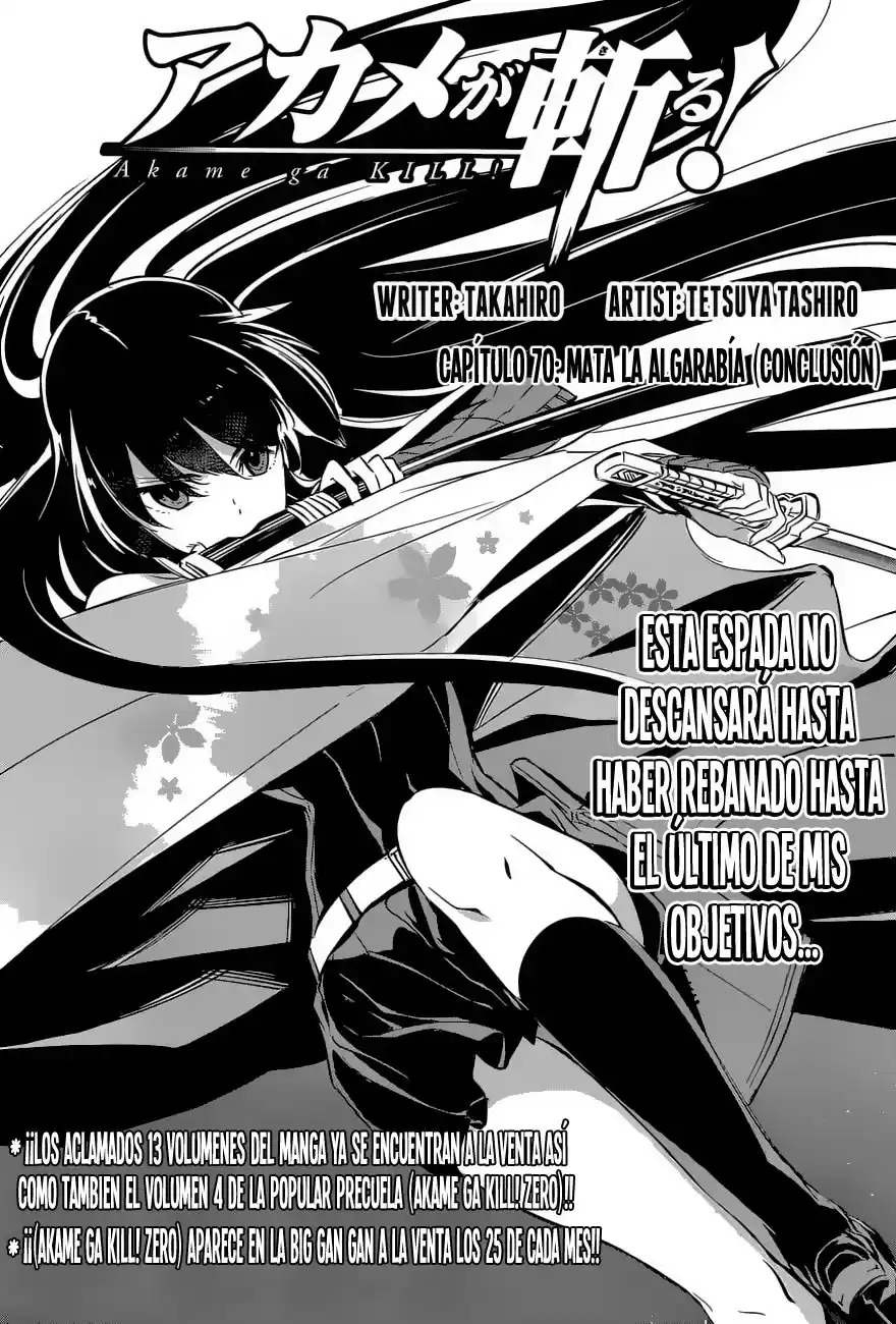 Akame ga Kill! Capitulo 70: Mata la Algarabía página 4