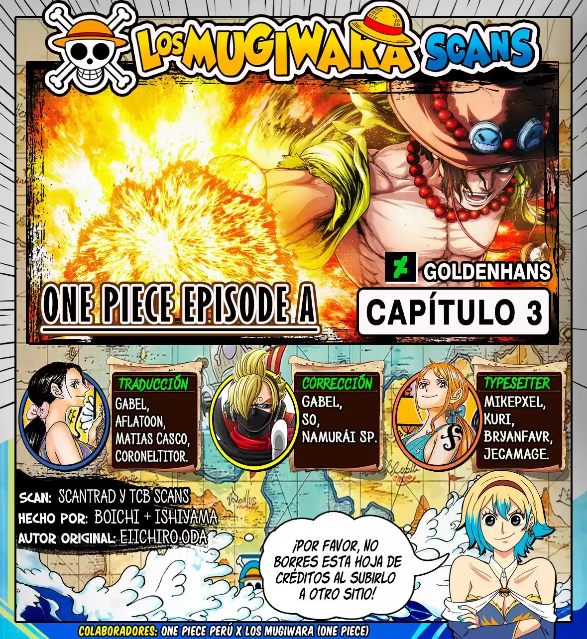 One Piece Episode ACE Capitulo 3 página 1