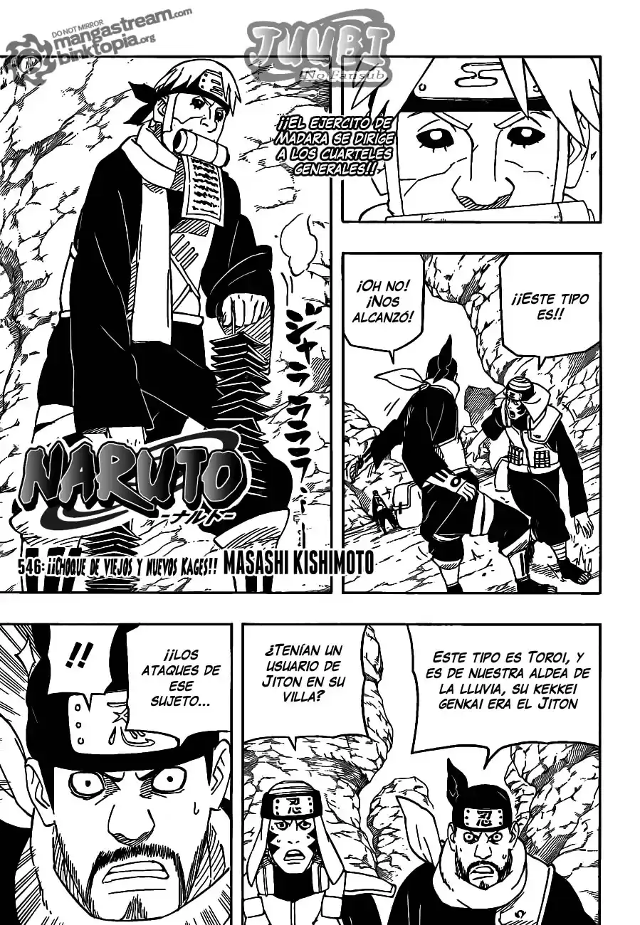 Naruto Capitulo 546 página 1