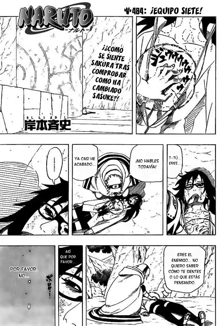 Naruto Capitulo 484 página 1