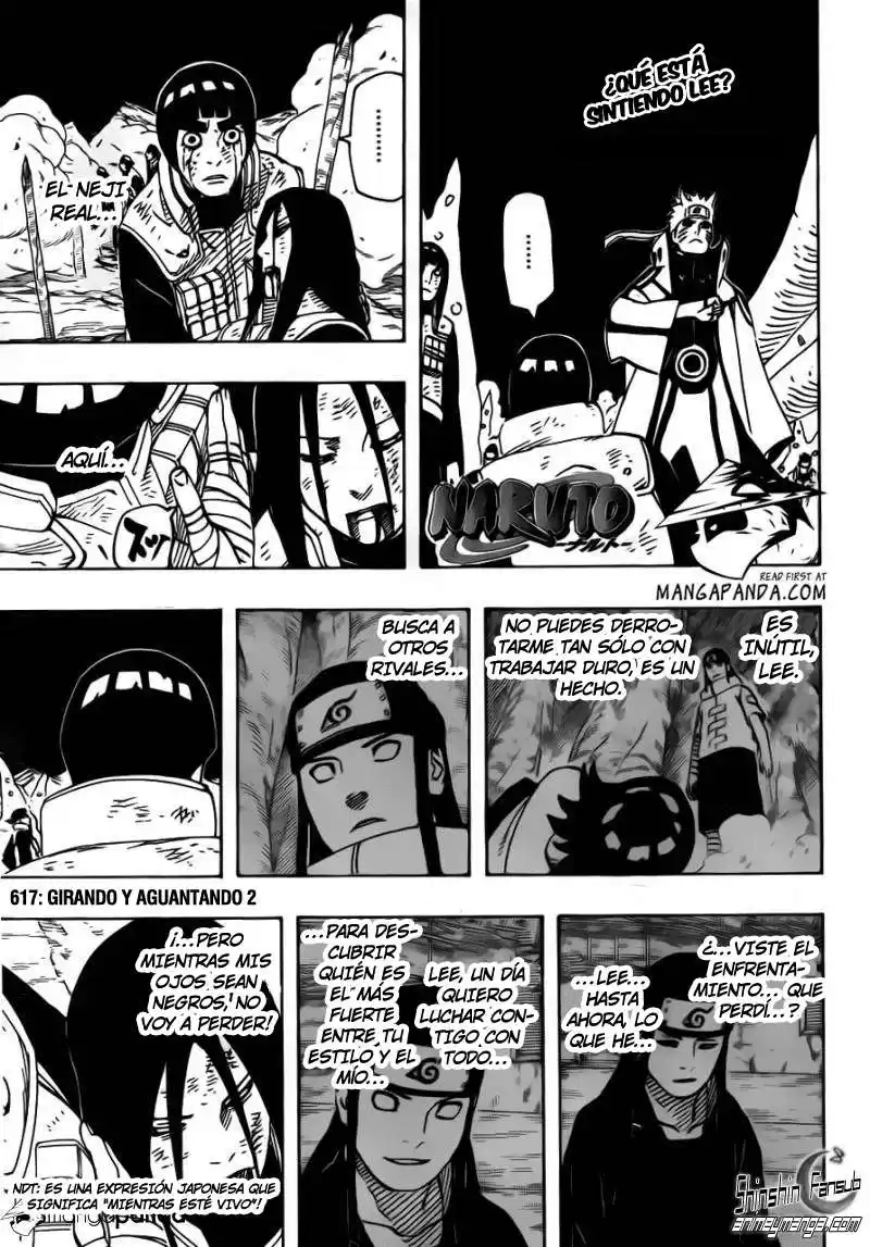 Naruto Capitulo 617 página 1