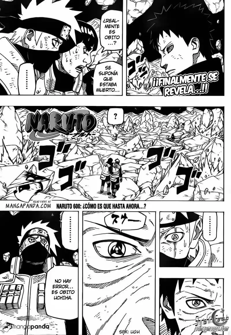 Naruto Capitulo 600 página 1