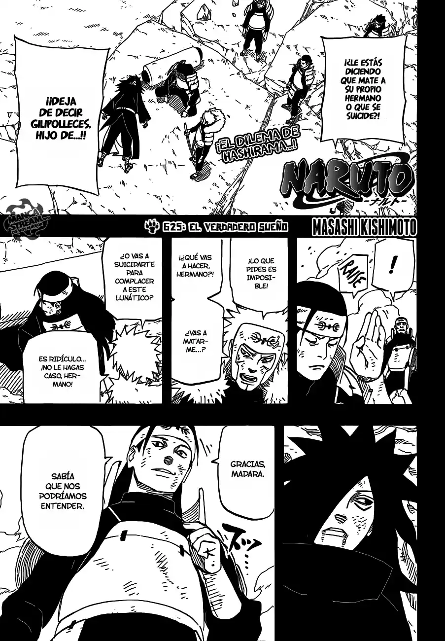 Naruto Capitulo 625 página 1