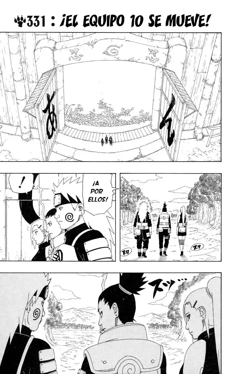 Naruto Capitulo 331 página 1