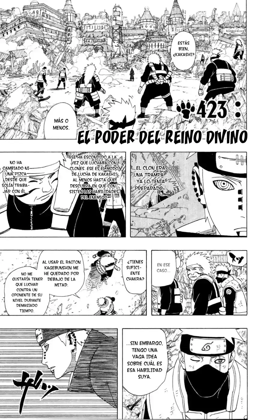 Naruto Capitulo 423 página 1