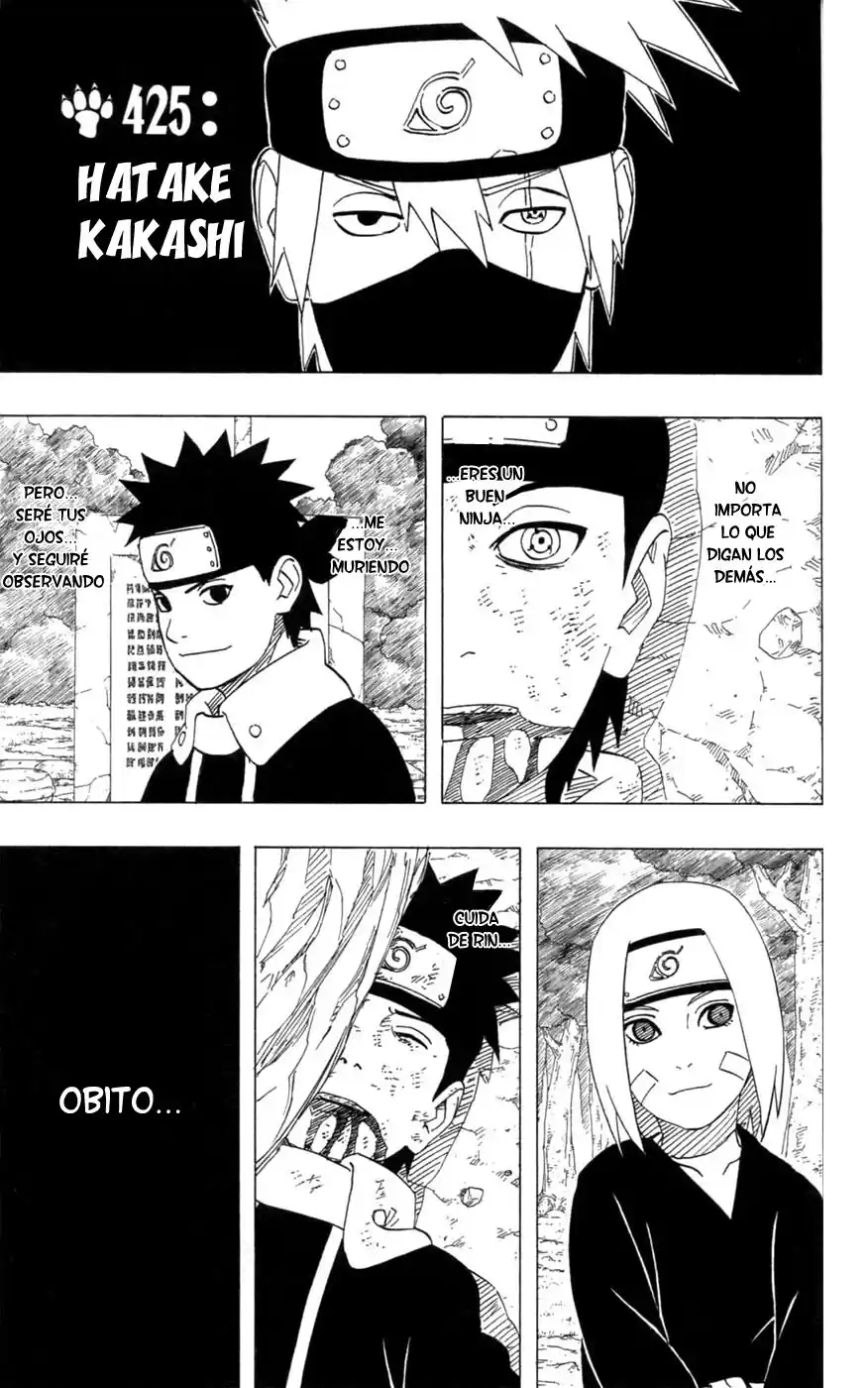 Naruto Capitulo 425 página 1