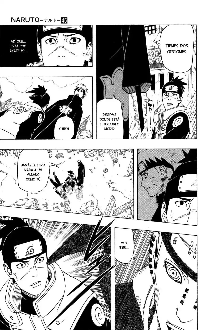 Naruto Capitulo 420 página 4