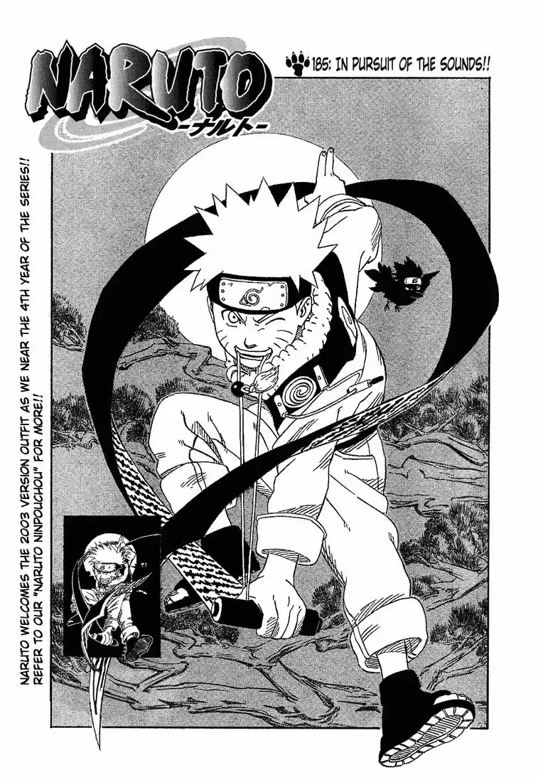 Naruto Capitulo 185 página 1